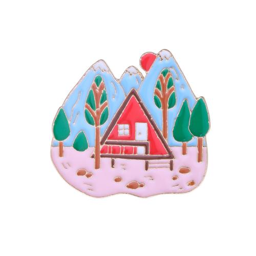 smalt Brož, Zinek, unisex & různé styly pro výběr, zlatý, Prodáno By PC