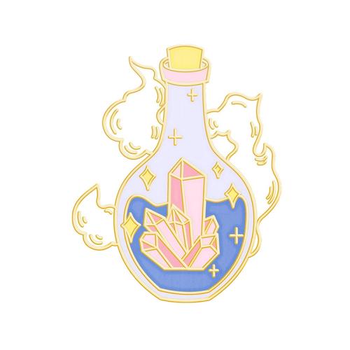 smalt Brož, Zinek, unisex & různé styly pro výběr, zlatý, Prodáno By PC