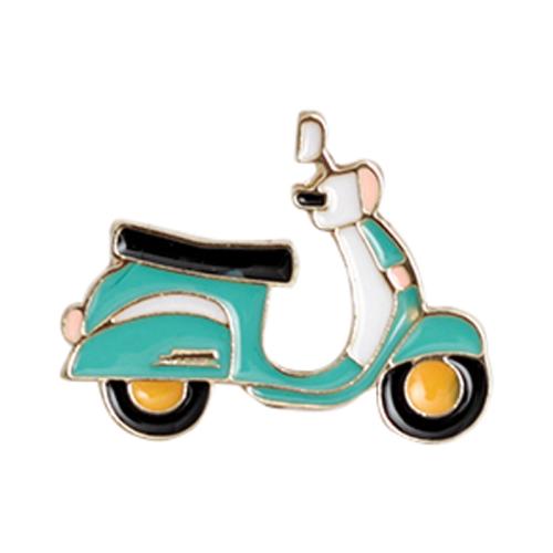 smalt Brož, Zinek, Motocykl, unisex & různé styly pro výběr, více barev na výběr, Prodáno By PC