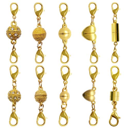 Zink Alloy hummer Swivel Lås, plated, DIY & olika stilar för val & med strass, Säljs av PC