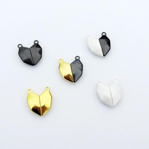 Zink Alloy hummer Swivel Lås, Hjärta, plated, DIY, fler färger för val, 17x20mm, Säljs av Ställ