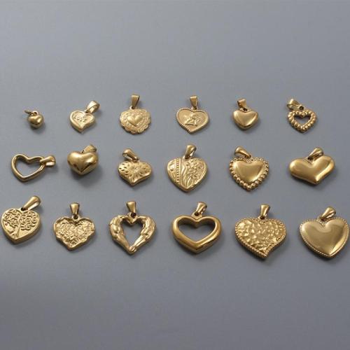 titanové přívěsky, Titanium ocel, barva pozlacený, DIY & různé styly pro výběr, Prodáno By PC