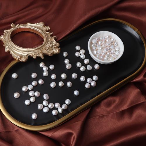 Perles de culture d'eau douce Keishi, perle d'eau douce cultivée, Baroque, DIY, blanc, 10mm, Vendu par PC