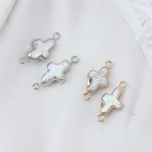 Freshwater Pearl Halsband, med Mässing, Barock, DIY, fler färger för val, 10-11mm, Säljs av PC