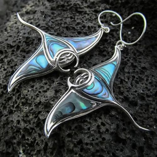 Boucles d'oreilles en alliage de zinc, poisson, Placage, pour femme & autocollant époxyde & décalque, Vendu par paire