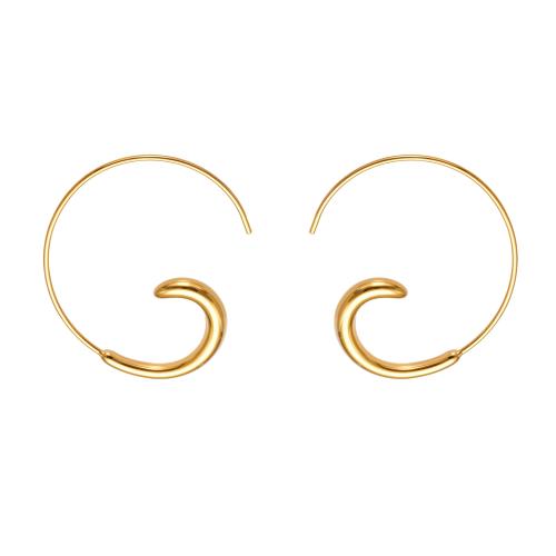 Boucle d'oreille de gaujon en acier inoxydable, Acier inoxydable 304, Placage, bijoux de mode & pour femme, plus de couleurs à choisir, Vendu par paire