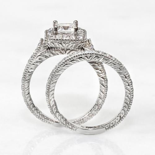 Krychlový Circonia Micro vydláždit mosazný prsten, Mosaz, 2 kusy & různé velikosti pro výběr & micro vydláždit kubické zirkony & pro ženy, Prodáno By nastavit