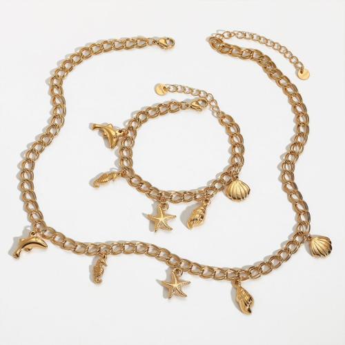 Stainless Steel smycken Ställer, 304 rostfritt stål, plated, mode smycken & olika stilar för val & för kvinna, fler färger för val, Säljs av PC