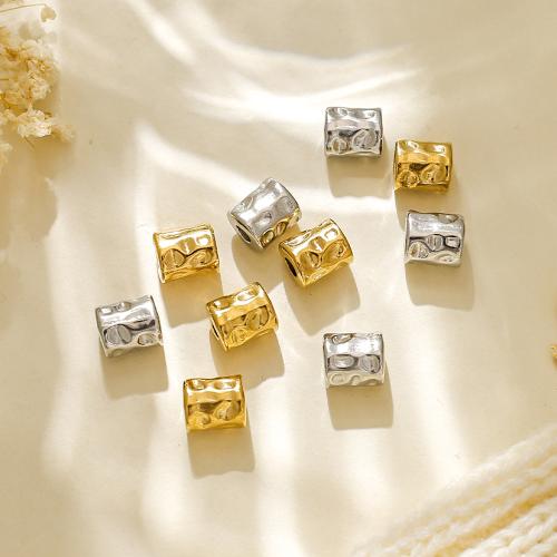 Rostfritt stål Distans Pärlor, 304 rostfritt stål, plated, DIY, fler färger för val, 10PC/Bag, Säljs av Bag