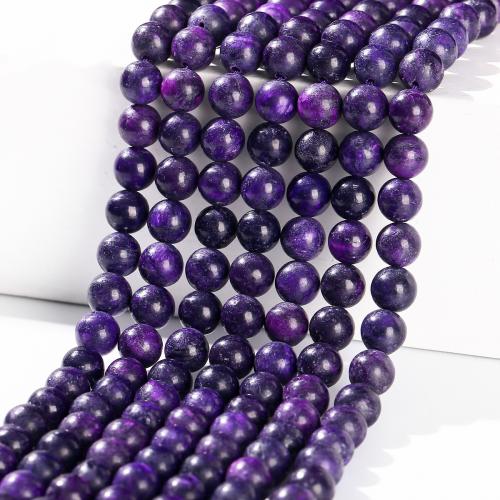 Přírodní Charoite korálky, Charoit, Kolo, DIY & různé velikosti pro výběr, Prodáno za Cca 38 cm Strand