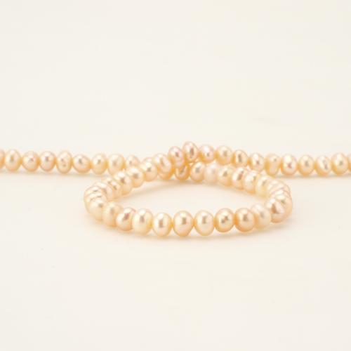 Potatis odlad sötvattenspärla pärlor, Freshwater Pearl, Oregelbunden, mode smycken, blandade färger, 4-4.5mm, Såld Per 45 cm Strand