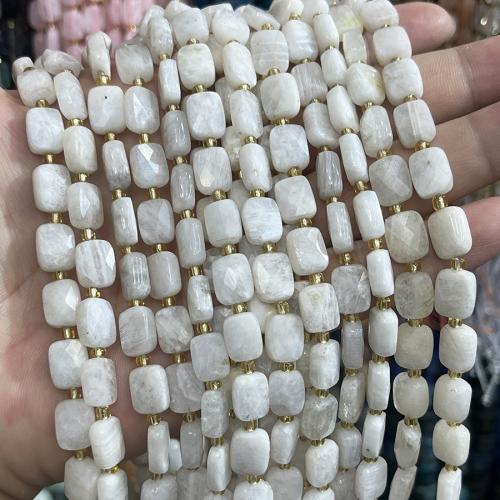 Moonstone Korálky, s Seedbead, DIY, smíšené barvy, 8x10mm, Prodáno za 38 cm Strand