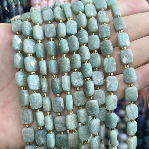 Amazonite Pärlor, Amazonit, med Seedbead, DIY, blandade färger, 8x10mm, Säljs av Strand