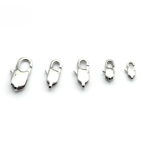 الفولاذ المقاوم للصدأ مخلب جراد البحر المشبك, 304 الفولاذ المقاوم للصدأ, مصقول, ديي & حجم مختلفة للاختيار, اللون الأصلي, تباع بواسطة PC