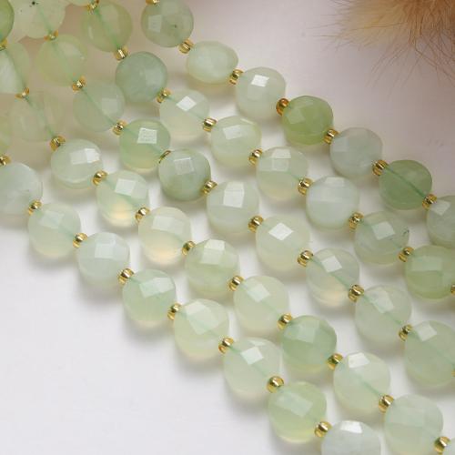 Jade Pärlor, Jade New Mountain, med Seedbead, DIY, blandade färger, 10x10x4mm, Såld Per 38 cm Strand