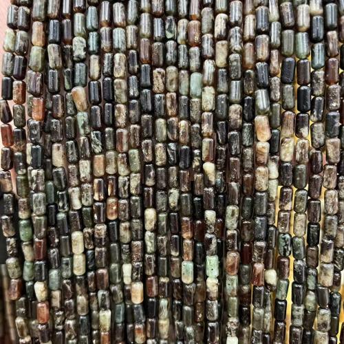 Gemstone Smycken Pärlor, Natursten, DIY, fler färger för val, 4x8mm, Såld Per 38 cm Strand