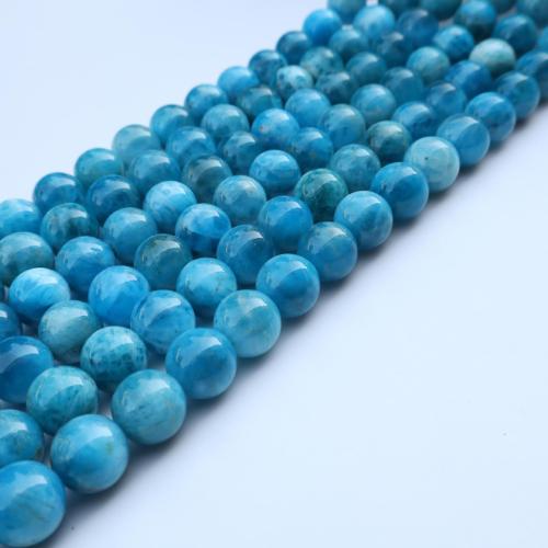 Gemstone Smycken Pärlor, apatiter, DIY, blandade färger, Såld Per 38 cm Strand