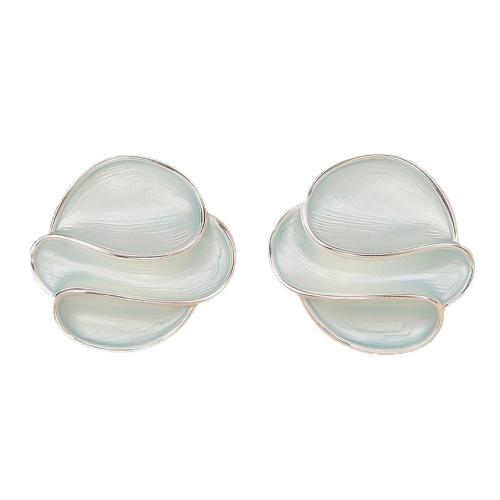 Goujon Laiton, Placage, bijoux de mode & pour femme & émail, plus de couleurs à choisir, Vendu par paire