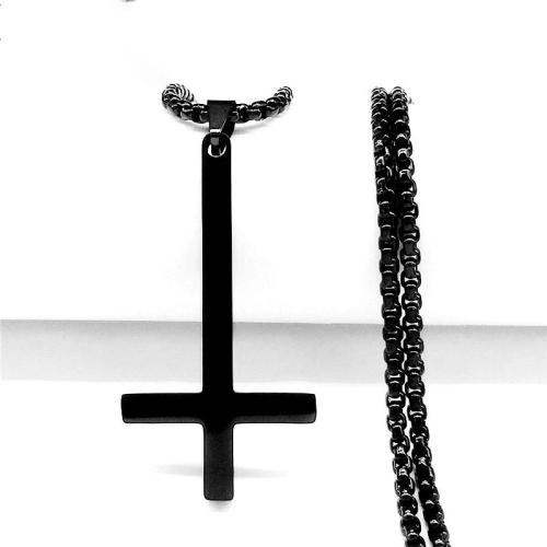 Nerezová ocel šperky náhrdelník, 304 Stainless Steel, módní šperky & unisex, více barev na výběr, Prodáno By PC