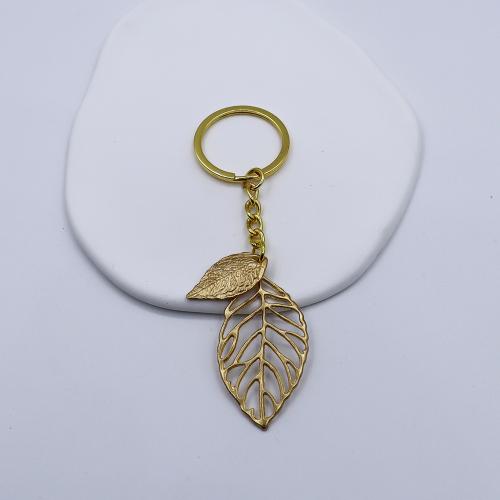 Llaveros, aleación de zinc, chapado en color dorado, Joyería, dorado, Vendido por UD