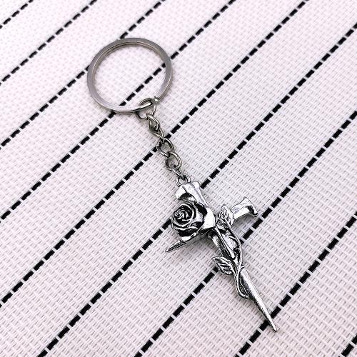 Llaveros, aleación de zinc, chapado en color dorado, Joyería, más colores para la opción, Vendido por UD