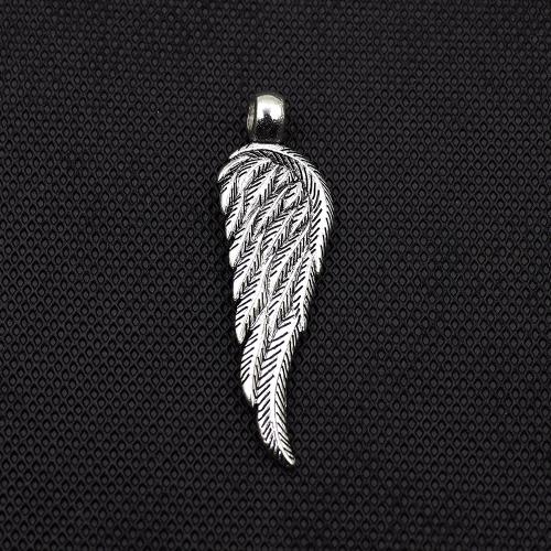 Wing Shaped Zinc Alloy Pendants gold color plated DIY silver color Sold By PC