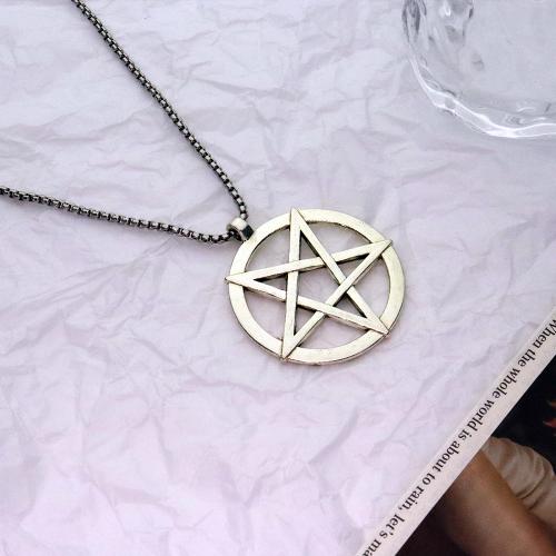 Cinko lydinio Megztinis grandinės karoliai, Cinko lydinys, aukso spalva padengtas, Bižuterijos, sidabras, Pardavė PC