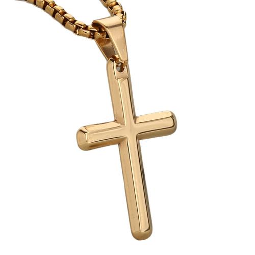 Nerezová ocel Cross Přívěsky, 304 Stainless Steel, Kříž, DIY, více barev na výběr, Prodáno By PC