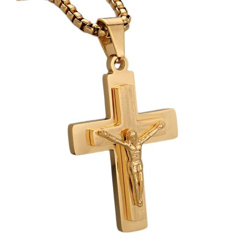 Nerezová ocel Cross Přívěsky, 304 Stainless Steel, Kříž, DIY, více barev na výběr, Prodáno By PC