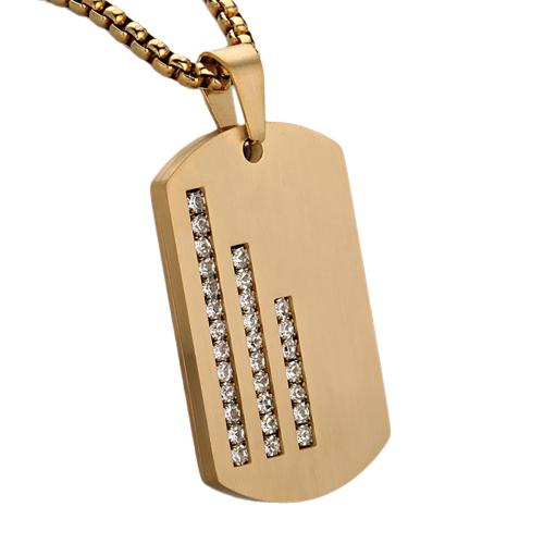 Rostfritt stål Tag Charm, 304 rostfritt stål, plated, DIY & med strass, fler färger för val, Säljs av PC