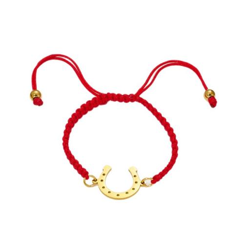 Bijoux bracelets de mode, Acier inoxydable 304, avec Cordon de noeud, Placage, bijoux de mode, plus de couleurs à choisir, Vendu par PC