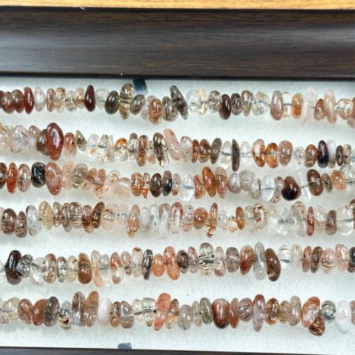 Crystal Pärlor, Nuggets, polerad, naturliga & DIY, beads size 8-10mm, Såld Per Ca 38 cm Strand