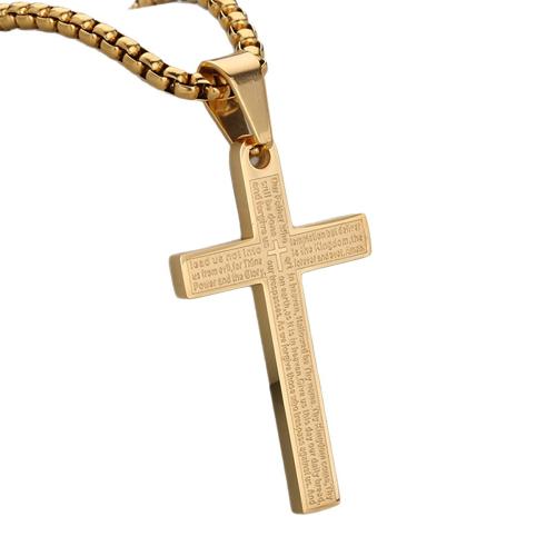 Nerezová ocel Cross Přívěsky, 304 Stainless Steel, Kříž, DIY, více barev na výběr, Prodáno By PC