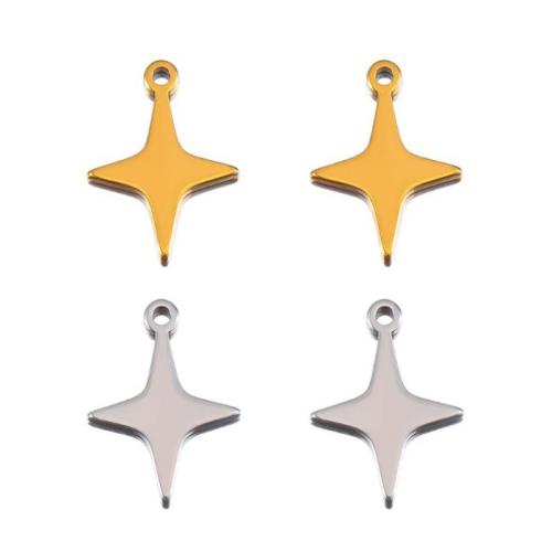 ステンレス鋼ジュエリーペンダント, 304ステンレススチール, メッキ, DIY, 無色, 2パソコン/バッグ, 売り手 バッグ