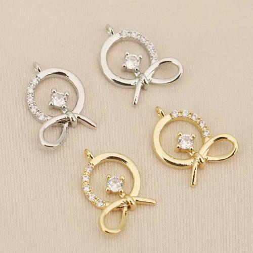 Šatonové mosaz Přívěsky, á, DIY & s drahokamu, více barev na výběr, nikl, olovo a kadmium zdarma, 10PC/Bag, Prodáno By Bag