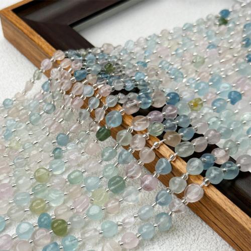 Gemstone Smycken Pärlor, Morganit, Nuggets, polerad, naturliga & DIY & olika storlek för val, Såld Per Ca 38 cm Strand