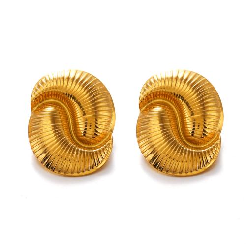 Boucle d'oreille de gaujon en acier inoxydable, Acier inoxydable 304, Placage, bijoux de mode & pour femme, plus de couleurs à choisir, Vendu par paire