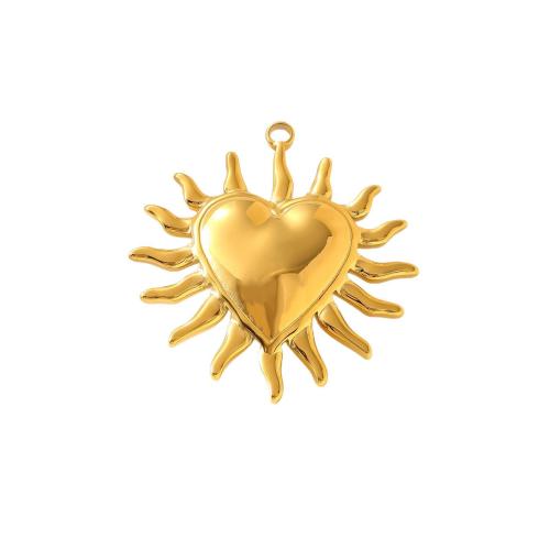 Přívěsky srdce z nerezové oceli, 304 Stainless Steel, á, DIY, více barev na výběr, 10PC/Bag, Prodáno By Bag