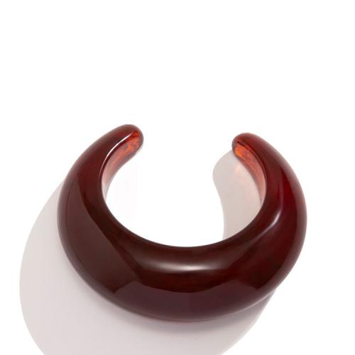 résine bracelet manchette, poli, bijoux de mode & pour femme, plus de couleurs à choisir, Vendu par PC