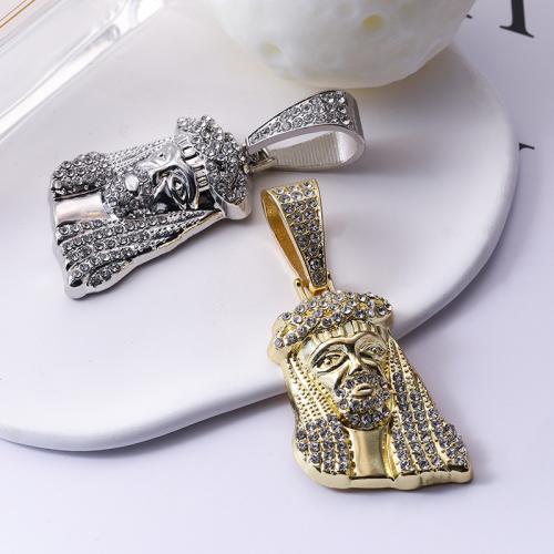 Zink Alloy Rhinestone Hängen, plated, DIY & med strass, fler färger för val, Säljs av PC