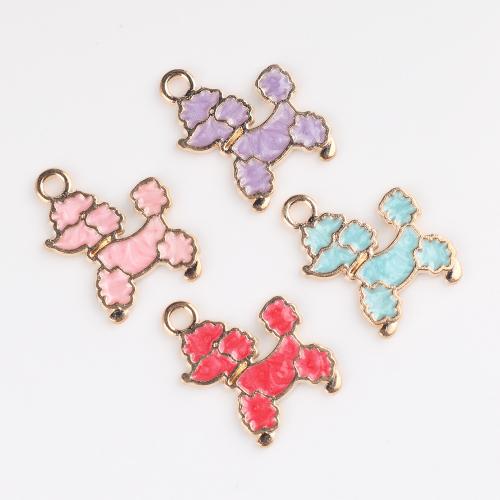 Zink legering emalje vedhæng, Zinc Alloy, du kan DIY & forskellige stilarter for valg, flere farver til valg, 50pc'er/Bag, Solgt af Bag