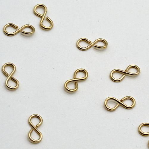 Mässing smycken Knäppen, plated, DIY, fler färger för val, 8x4mm, Säljs av PC