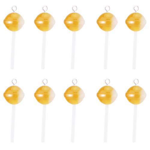 Resina-Pendant, resina, Lecca-lecca, DIY & stili diversi per la scelta, 20x65mm, Venduto da PC