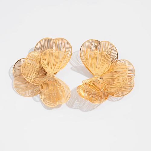 laiton boucle d oreille dormeuse, Ginkgo Feuille, Placage, styles différents pour le choix & pour femme & creux, plus de couleurs à choisir, Vendu par paire
