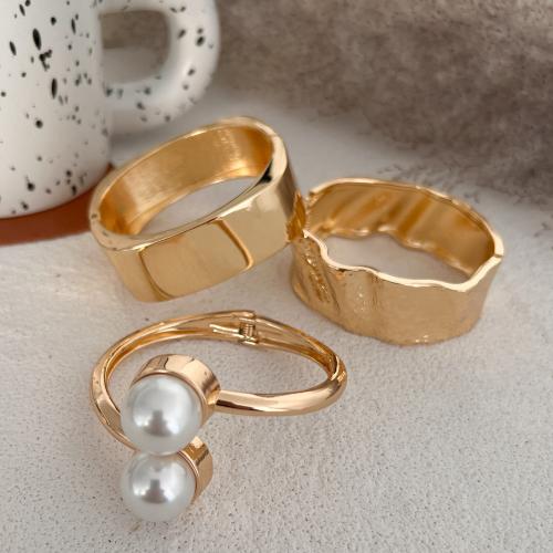 Zink Alloy Bangle Smycken, plated, mode smycken & olika stilar för val & för kvinna, fler färger för val, Säljs av PC