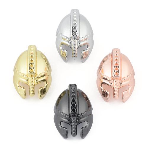 مجوهرات سبائك الزنك الخرز, خوذة, لون الذهب مطلي, ديي, المزيد من الألوان للاختيار, 10أجهزة الكمبيوتر/حقيبة, تباع بواسطة حقيبة