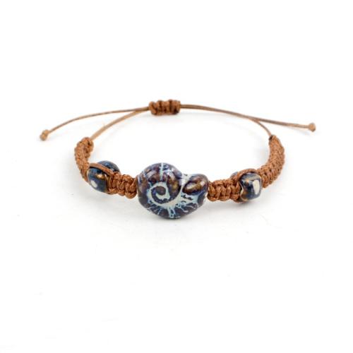 Porceliano apyrankės, Porcelianas, su Vaškas, Bižuterijos, mišrios spalvos, Ilgis 26 cm, Pardavė PC