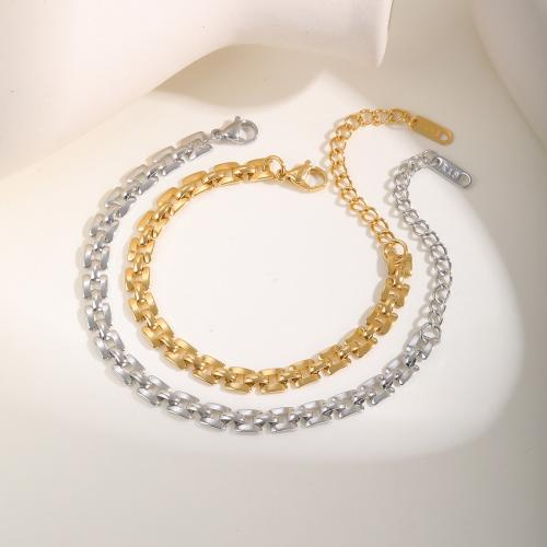 Bijoux bracelet en acier inoxydable, Acier inoxydable 304, Placage, normes différentes pour le choix & pour femme & creux, plus de couleurs à choisir, Vendu par PC