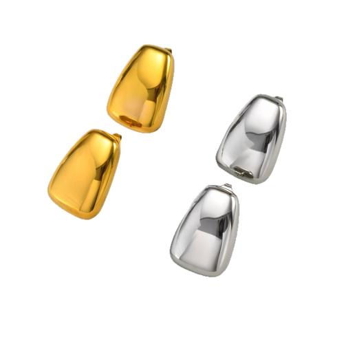 Boucle d'oreille de gaujon en acier inoxydable, Acier inoxydable 304, Placage, bijoux de mode & styles différents pour le choix & pour femme, plus de couleurs à choisir, Vendu par paire