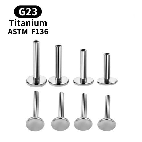 Titanlegering Piercing örhänge resultaten, DIY & olika storlek för val, Säljs av PC